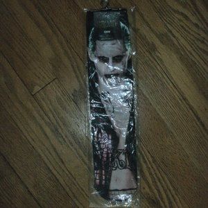 NWT Suicide Squad Joker Crew Socks 1 Pair Sublimated DC Joker Bioworld size 9-11